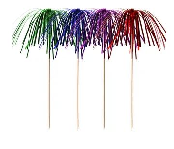 CJ.100 PALITO COCKTAIL 15.5CM ARTIFICIO